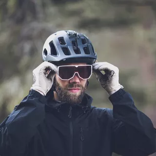 Sport-Sonnenbrille Tripoint Reschen - Matt Black Smoke /w Blue Multi Cat.3