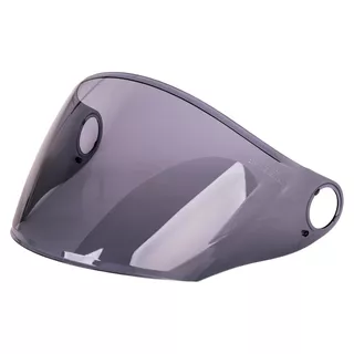 Ersatzvisier für W-TEC Barcela Helm - silber - qualm Farbe