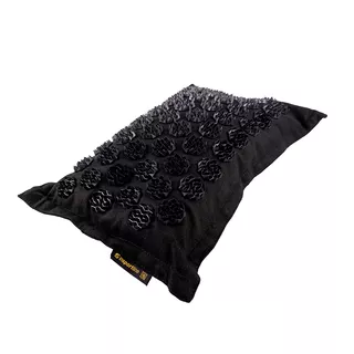 Akupressurmatte und Kissen inSPORTline EcoSpike - Schwarz - Gold