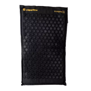 Akupressurmatte und Kissen inSPORTline EcoSpike - Schwarz - Gold