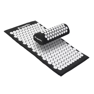 Akupressurmatte und Kissen inSPORTline Alavea II - Schwarz - Gold