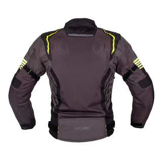 W-TEC Pelyes Sommer-Moto-Jacke - šedá-fluo
