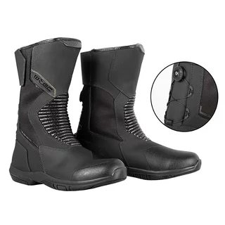 W-TEC Boarto Motorradstiefel - schwarz