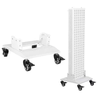 Ständer mit Rollen für inSPORTline Brister Infrarot-LED-Paneel - weiß - weiß