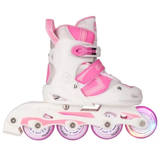 Kinderrollschuhe inSPORTline Caneto mit LED-Vorderrädern