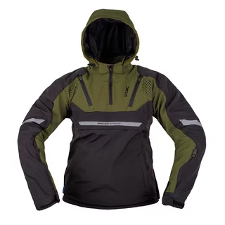 W-TEC Annorack Herren Softshell-Motojacke - khaki-schwarz