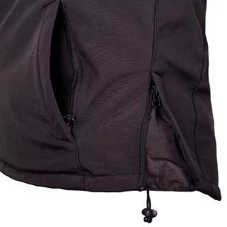 W-TEC Annorack Herren Softshell-Motojacke - khaki-schwarz