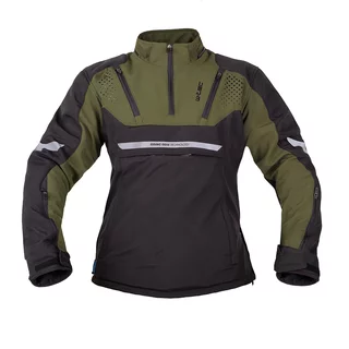 W-TEC Annorack Herren Softshell-Motojacke - khaki-schwarz
