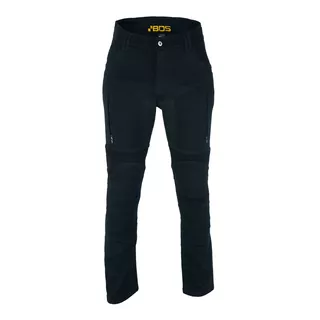 BOS Prado Motorradjeans - Grau - schwarz