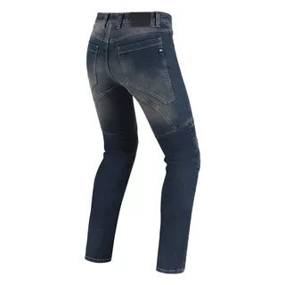 PMJ Dallas Herren-Motorradjeans - blau