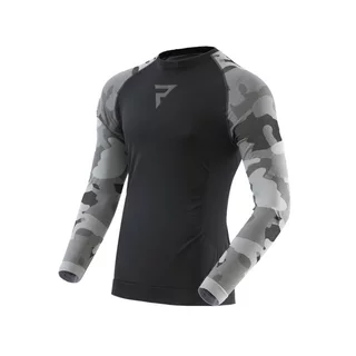Moto Thermohemd Rebelhorn Freeze II Jersey - schwarz-camouflage