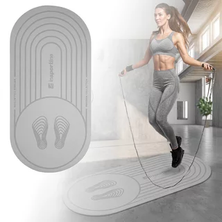 Gymnastikmatte inSPORTline Ampfinity 123x60x0,6 cm - grau