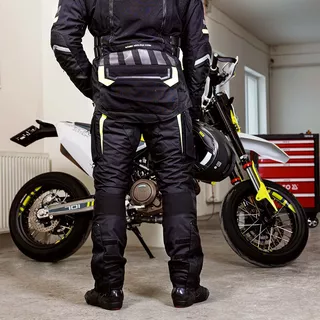 W-TEC Aircross Motorradhosen - schwarz-grau