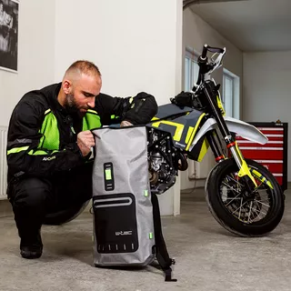 W-TEC Aircross Motorradjacke - schwarz-fluo gelb