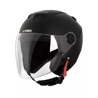 W-TEC YM-617 Motorradhelm - Race White - Pure Matt Black