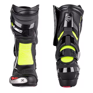 W-TEC Beastor Motorradstiefel - schwarz-grün