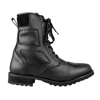 W-TEC Feasel Motorradschuhe - schwarz