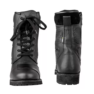 W-TEC Feasel Motorradschuhe - schwarz