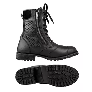 W-TEC Feasel Motorradschuhe - schwarz
