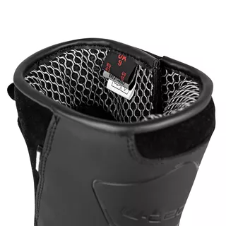 W-TEC Glosso Motorradstiefel - schwarz