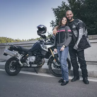 W-TEC GoralCE Damen Motorradjeans - blau
