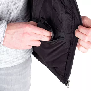 Pánská vyhřívaná vesta inSPORTline WARMhim - schwarz