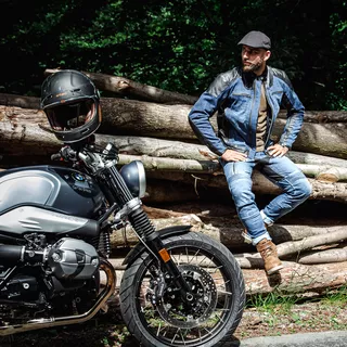 W-TEC JuriCE Motorradstiefel - Beige
