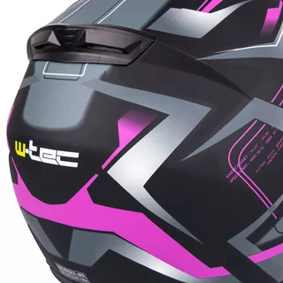 W-TEC FS-805V Future Magenta Integralhelm - schwarz-violett