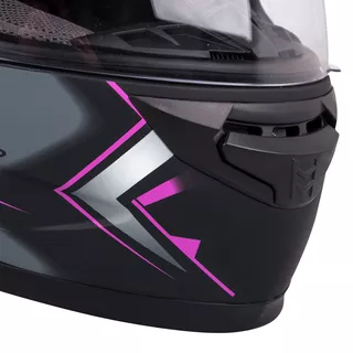 W-TEC FS-805V Future Magenta Integralhelm - schwarz-violett