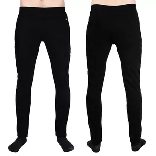 W-TEC beheizte Herrenhose Insupants - schwarz