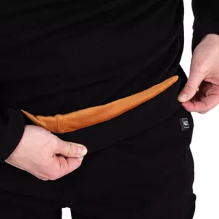 W-TEC beheizte Herrenhose Insupants - schwarz