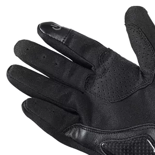 Motoradhandschuhe W-TEC Airomax - Schwarz-Fluo-mit- Linie