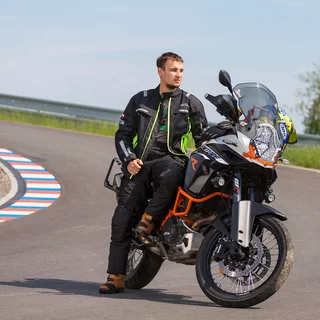 W-TEC Gelnair EVO Motorradjacke - schwarz-fluo