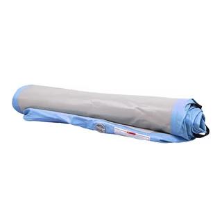Airtrack inSPORTline Airstunt 400x100x10 cm weiß mit elektrischer Pumpe