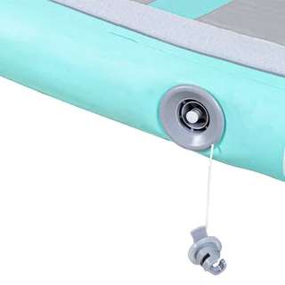 Airtrack inSPORTline Airstunt 300x100x10 cm weiß mit Handpumpe