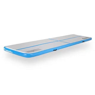 Airtrack inSPORTline Airstunt 400x100x10 cm weiß mit elektrischer Pumpe
