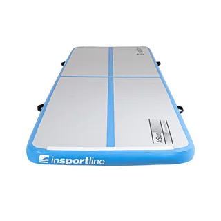 Airtrack inSPORTline Airstunt 400x100x10 cm weiß mit elektrischer Pumpe