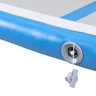 Airtrack inSPORTline Airstunt 400x100x10 cm weiß mit elektrischer Pumpe