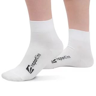Bambus Zwischensocken inSPORTline Silvatic Mid AG+ antibakteriell - 3 Paar - weiß