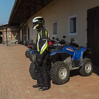 W-TEC Eicman HLG-738 Motorradhandschuhe - schwarz