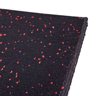 Hantelmatte inSPORTline Proteko II 50x50x1,5 cm - schwarz-rot
