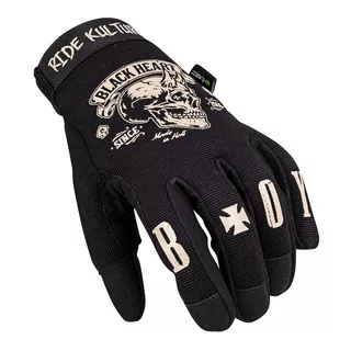W-TEC Black Heart Rioter Motorradhandschuhe - schwarz