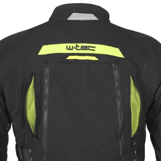 W-TEC Aircross Motorradjacke - schwarz-fluo gelb