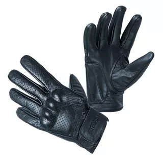 W-TEC Modko Motorradhandschuhe - schwarz - dunkelblau