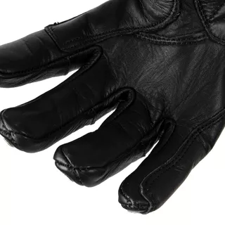 W-TEC Classic Motorradhandschuh - White Bones Schwarz