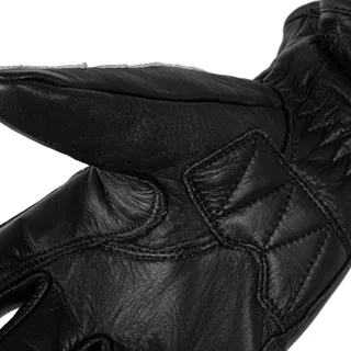 W-TEC Classic Motorradhandschuh - White Bones Schwarz