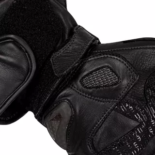 W-TEC Evolation Motorradhandschuhe - schwarz-wieß-fluo