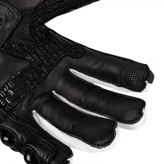 W-TEC Evolation Motorradhandschuhe - schwarz-wieß-fluo