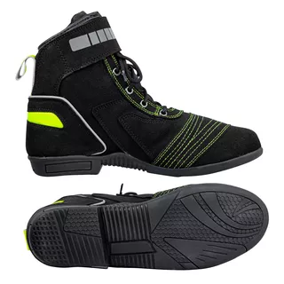 W-TEC Sixtreet Motorradschuhe - schwarz-grau