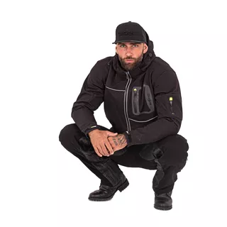 W-TEC Raggan Herren Motorradhose - schwarz